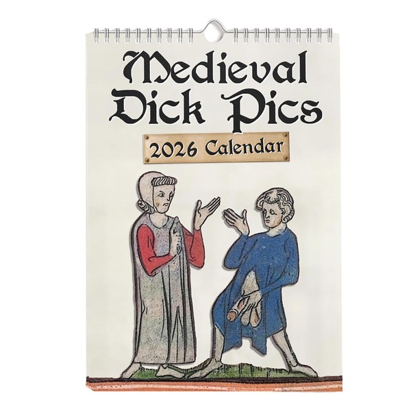 2026 Calendar UK, Medieval Pics Wall Calendar 2026 UK 2026