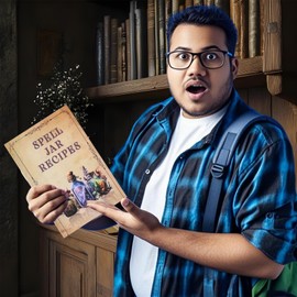 Witch Craft Spell Book,Portable Detailed Content Complete Book of Witch Craft | Wizard Supplies for Home School Travel Parties Gatherings