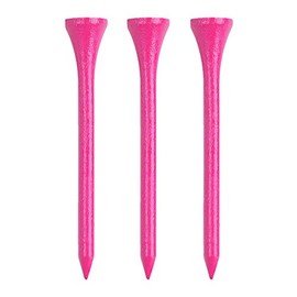 IZZO Golf Wood Golf Tees, 1.75 Inch, Pink, 200 Pack
