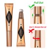 Contour Beauty Wand,Liquid Highlighter Wand,Blush Wand with Cushion Applicator Long