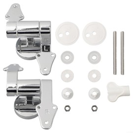 Triangle Hinge for Toilet Lid Reliable Slow Fall Toilet Seat Hinges Replacement Complete Accessories Set
