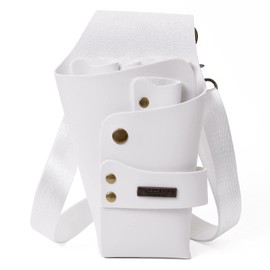 Scissor Case (5 Colors Available), Scissor Case, For Hairdressers (Combs, Ducker Pins, Etc), PU Leather, Scissor Case [SOY'S F], white