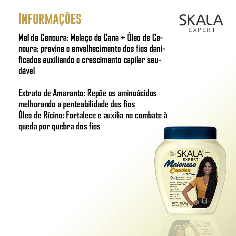 Skala Maionese hair cream/crema capilar