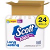 Scott 1000 Toilet Paper, 24 Rolls, 1,000 Sheets per Roll
