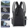Toolzia Pickleball Backpack Large Capacity Sports Bag with Paddle and