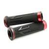 MotorToGo ALUMINUM MOTORCYCLE 7/8" 22MM HANDLEBAR GEL RUBBER HAND GRIPS