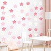 SHUCHING 9 Sheets DIY Cherry Blossom Wall Decals Peel and