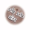 The New 10 Number Charms 2023 Pendants Antiqued Silver Graduation