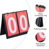 INOOMP 2-Digital Portable Table Top Scoreboard Flipper Scoreboard Score Keeper