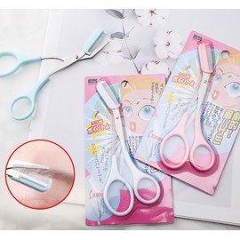 Eyebrow grooming with comb 6ea