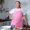 Zihuatailer Pink Aprons for Women with Pockets | Lightweight and