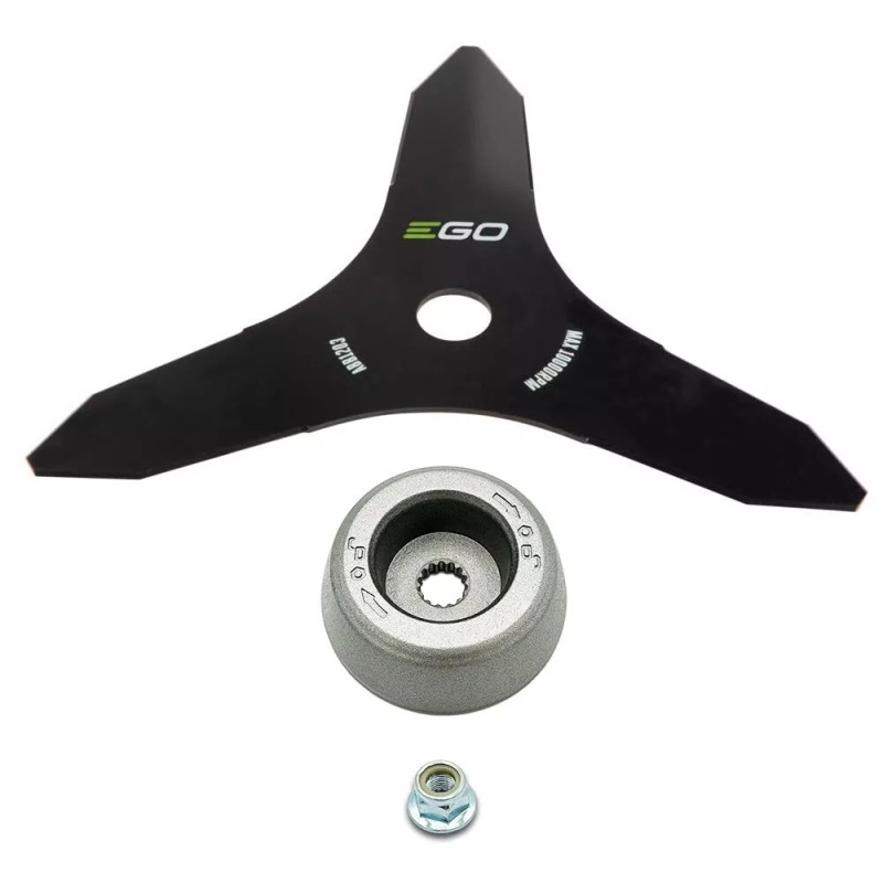 EGO ABB1203-K 3-Teeth Blade Kit STX3800 STX4500 BCX4500 BCA1220 Brush