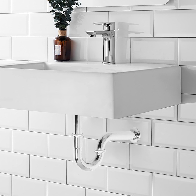 Universal Siphon Extra Long 200 mm Immersion Pipe: Syphon Bathroom