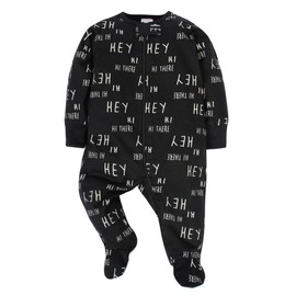 Gerber Baby-Boys Paquete de 4 pies Sleep 'N Play, Oso, Recién Nacido