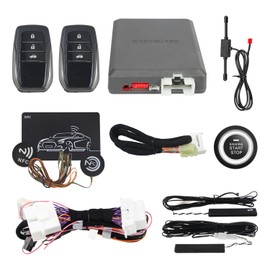 EASYGUARD EC002PP-T2 Remote Starter PKE kit Push Start Button fit for Select Toyota Camry CAN Bus Compatible (Fit for Key Start Petrol Camry 2006-2014)