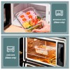 KOMUEE 30 oz 5 Pack Glass Meal Prep Containers, Glass
