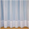 John Aird Sarah - Plain White Net Curtain With Envelope