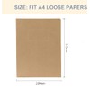 Pack of 10 A4 Cardboard Presentation Folders with Pocket, Document