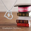 DAYLINLOVE Graduation Necklace S925 Sterling Silver Class of 2024 Bachelor