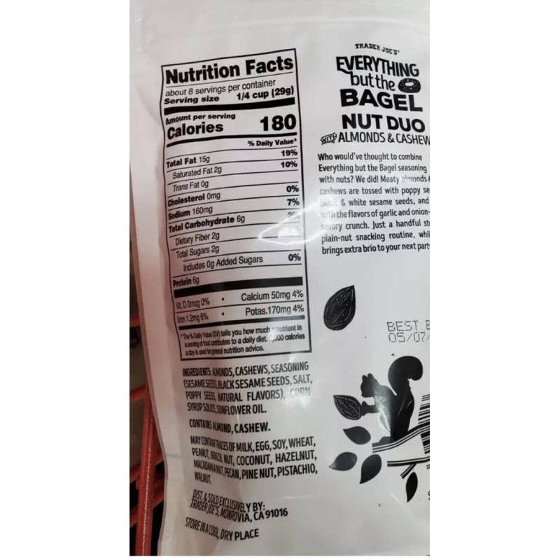 Trader Joe's 3 Packs Trader Joe's Everything But the Bagel