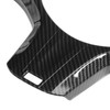 Steering Wheel Button Trim Cover Carbon Fiber Style Fits for