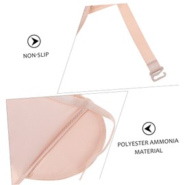 FOMIYES 1pair Adjustable Washable Neutral Underarm Pads for Men Women Comfortable for Yoga Work Running and Outdoor Activities