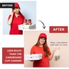 Disposable Cup Holder, 1 Cup Plastic Cup Holder Bag with