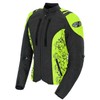 Joe Rocket Atomic 4.0 Women's Textile Riding Jacket (Hi-Viz, X-Small)