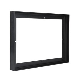 HUACANVAS Metal Canvas Floater Frames for18 x24 Canvas Paintings,DIY Canvas Frame with 0.75"-0.9" Deep,Painting Frame,Floater Frame for Wall Art Decor (Black)