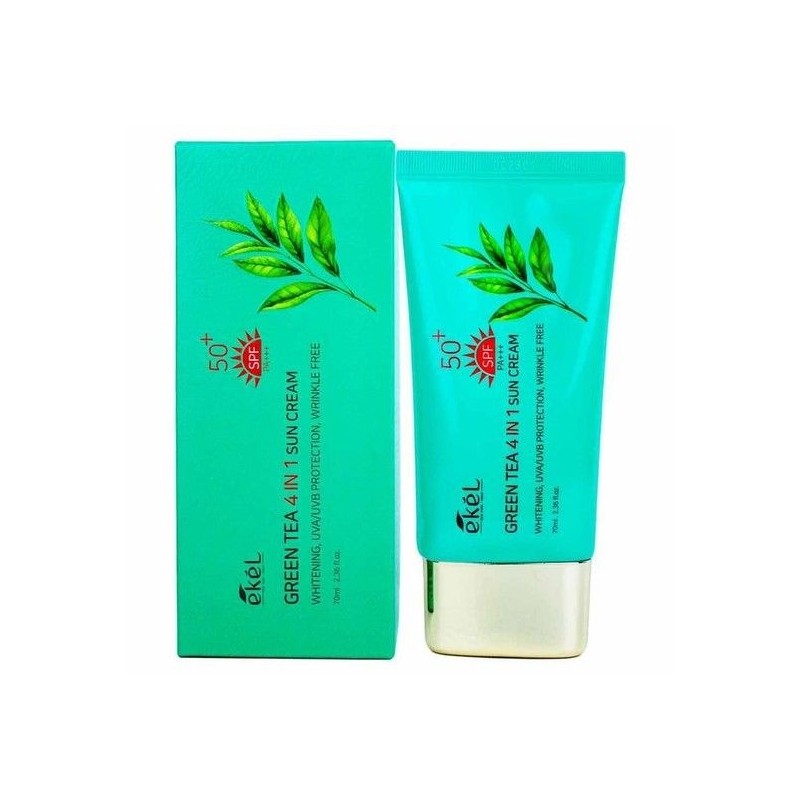 Ikel Ekel Green Tea Four-in-One Sun Cream 70ml (14307937) /