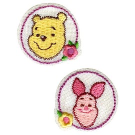 パイオニア ワッペン ディズニー くまのプーさん プー ピグレット MY5503-MY338