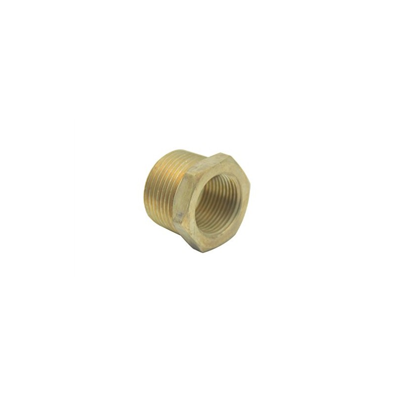 LTWFITTING Brass Pipe Hex Bushing Reducer Fittings 1-Inch Male BSPT