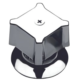 Juego De Manerales Grandes Urrea Kg Zamac Acabado Cromo Acabado Cromado