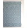 Itsy Bitsy Mini Dollhouse Wallpaper Damask Blue Gray Victorian 1:12
