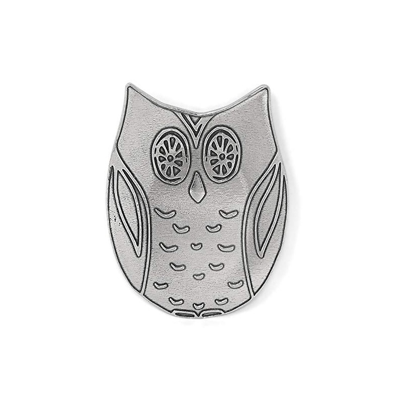 Crosby & Taylor Owl Pewter Spoon Rest