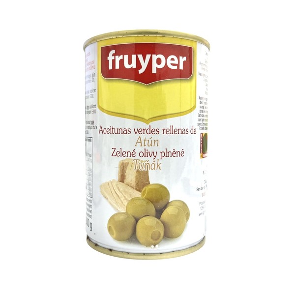 Olives filled with tuna paste / Aceitunas rellenas de atun