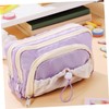 LimCryspp Large Capacity Pencil Case, Zipper Pencil Case, Cute Pencil