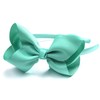 Syleia Fashion Headbands with 4 inch Bow, Set of 6