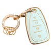 WENHENI for Chevy Key Fob Cover with Keychain Fit for