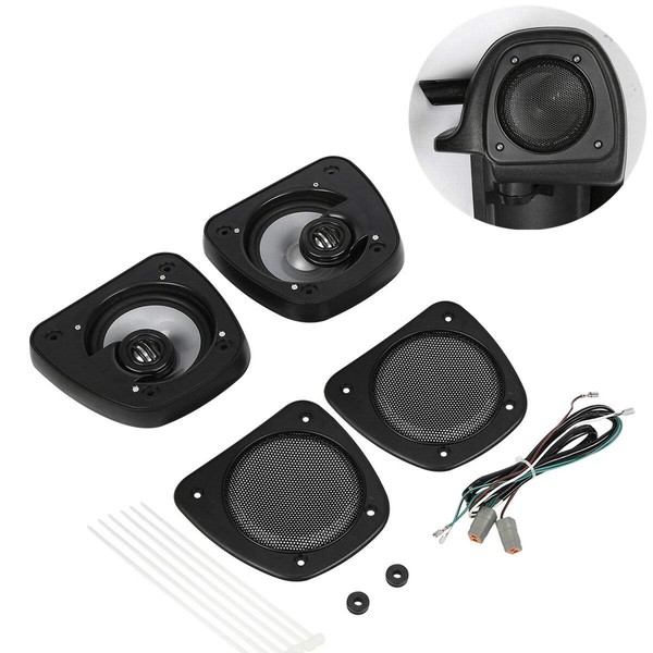 TCT-MT Lower Fairing Audio Speakers for Harley Touring Street Road