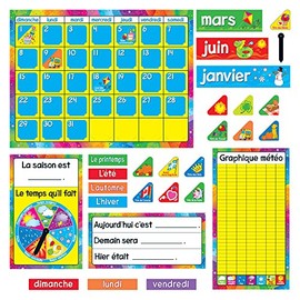 TREND ENTERPRISES, INC. - T-8292 TREND enterprises, Inc. Calendrier Annuel (FR) Bulletin Board Set