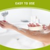 Leogony 4 PCS Exfoliating Sponge, Natural Loofah Sponge for Shower