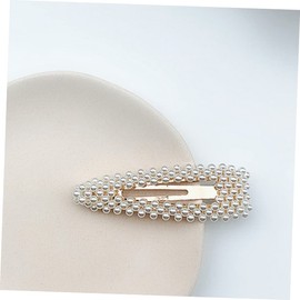 Beavorty 4pcs Elegant Hair Clips for Ladies and Girls Triangle Rectangle Designs Gold and Silver Fashionable Hair Barrettes for All Occasions Styling and Accessorizing