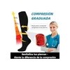 10 Pares Calcetas De Compresión Hombre Mujer Medias Largas