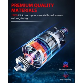 cciyu Alternators 11340 Fit for Infiniti G35 G37 M35 M37 2007-2011