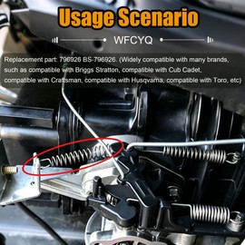 WFCYQ 796926 Governor Spring Compatible with Briggs & Stratton (4 Pack)