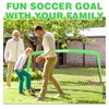 BOHEN 9x5FT Portable Soccer Goal for Kids Backyard with Carry