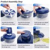 Electric Grape Peeler, Automatic Garlic & Cherry Tomato Peeler, Upgraded