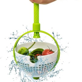 NR Colander for Kitchen Colanders & Food Strainers Collapsible Collander Fruit and Vegetable Wash Collapsible Bowl Fruit Spinner and Strainer Strainers for Kitchen Strainer Bowl