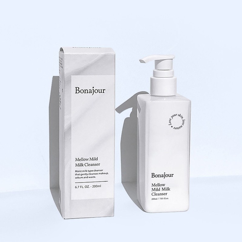 Bonajur Bonajour Vegan Mellow Mild Milk Cleanser 200ml